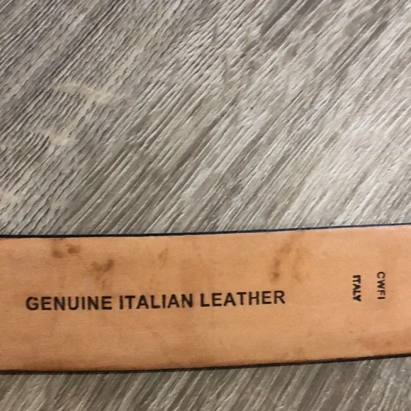 TOMMY BAHAMA Genuine Italian Leather Belt - Picture 4 of 11